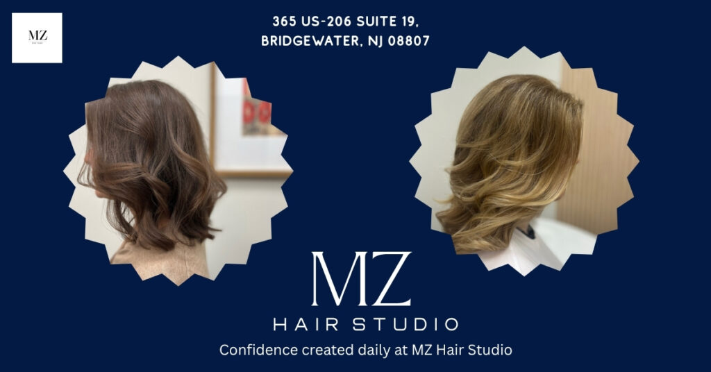 MZ Hair Studio location in Bridgewater NJ - Confidence created daily