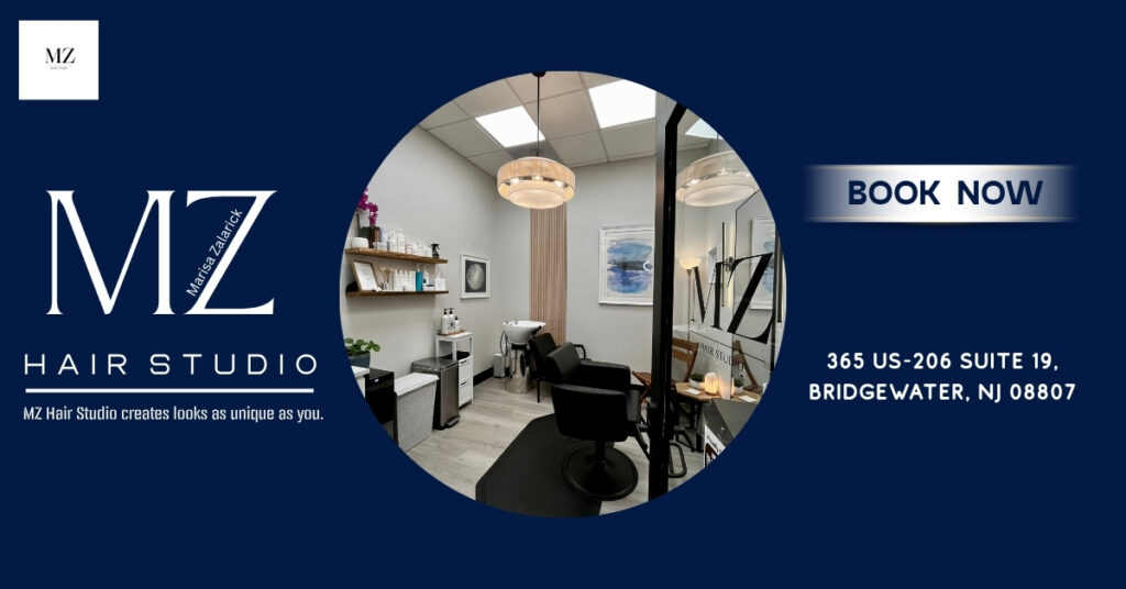 Olaplex and Redken professional hair treatments at MZ Hair Studio in Bridgewater
